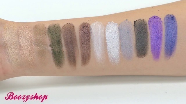 'BH Cosmetics   Nude Rose Night Fall 12 Color Eyeshadow Palette'