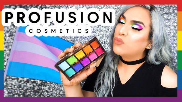 'PROFUSION SPECTRUM PALETTE TUTORIAL-  PRIDE LOOK'