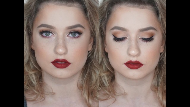 'Vintage bridal makeup / Kylie cosmetics Lipkit'