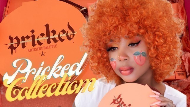 'JEFFREE STAR COSMETICS PRICKED COLLECTION UNBOXING & SWATCHES'