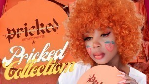 'JEFFREE STAR COSMETICS PRICKED COLLECTION UNBOXING & SWATCHES'