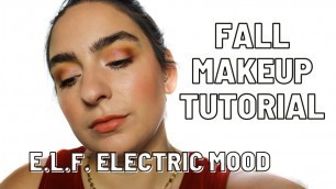 'e.l.f. Cosmetics \'Electric Mood\' Fall Makeup Tutorial'