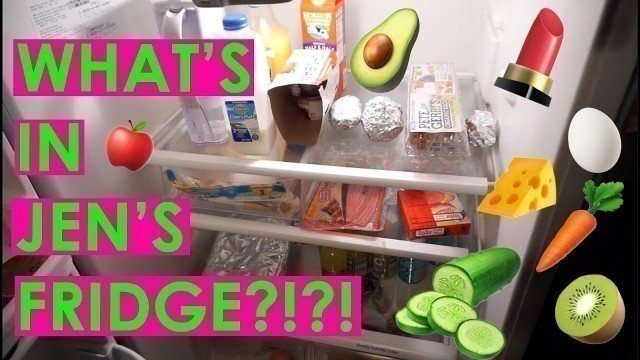 'what\'s in Jen\'s fridge?! | tarte vlogs'