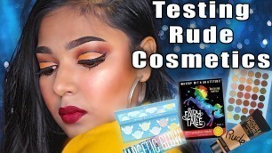 'VERY EXTRA GLAM TUTORIAL  using RUDE COSMETICS | High End Dupes'
