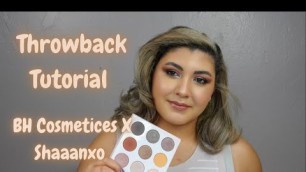 'BH Cosmetics X Shaaanxo Eyeshadow Tutorial | Throwback Tutorial'