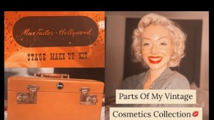 'Some Of My Personal Vintage Cosmetics Collection! | Vintage Makeup'