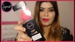 'Sigma Beauty 3DHD Blender review/ demo.  in (Hindi)  || Adila vahid||'