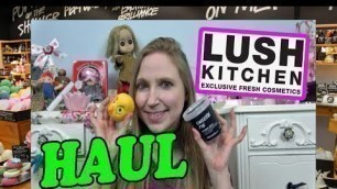 'Another MASSIVE LUSH HAUL! UK Kitchen + Bath Bombs, Bubble Bars & Jelly!'