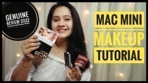 'Mac cosmetics make-up tutorial/Mac mini haul(studio fix NC25, strobe cream, prep+prime,Mehrlipstick)'