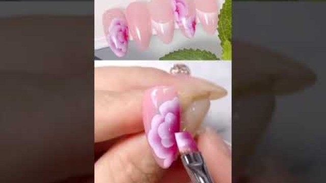 'NAIL ART FLOWER DESIGN | BEAUTY IDEASOLOGY'