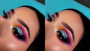 'COLORFUL EYESHADOW TUTORIAL | DAISY MARQUEZ x BH COSMETICS PALETTE ♡'