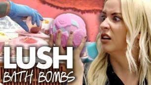 'Making BATH BOMBS at the LUSH Factory in Canada! (Beauty Trippin)'