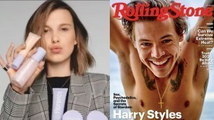 'Millie Bobby Brown Launching A MAKEUP Line & Harry Styles Goes SHIRTLESS For Rolling Stone'