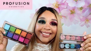 'Profusion Cosmetics Spectrum Palette | 2 in 1 Eyelook'