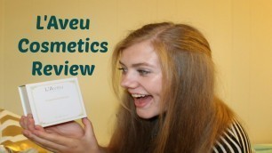'L\'Aveu COSMETICS REVIEW AND EXPERIENCE!'