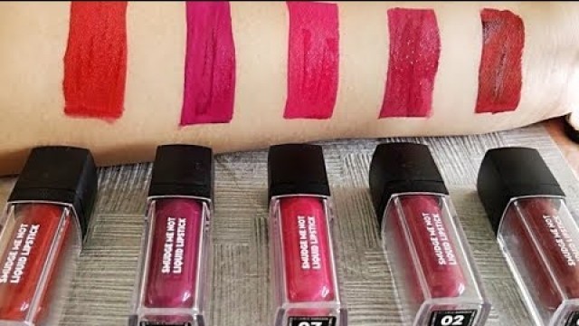 'Sugar Smudge Me Not Liquid Lipsticks Review, Price in India Swatches glammegal'