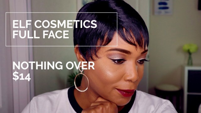 'ELF COSMETICS: Full Face Natural Makeup Tutorial Dark Skin'