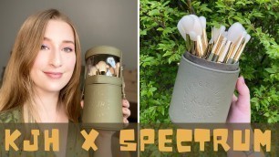 'Katie Jane Hughes x Spectrum Collections | KJH Brushes Review'