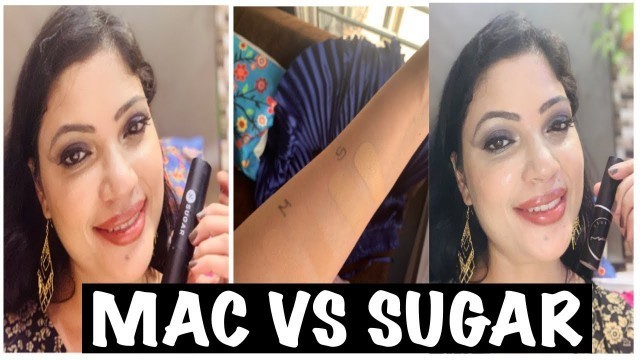 'Mac studio fix stick foundation VS Sugarcosmetics Stick foundation'