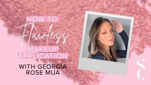 'In-depth Flawless Makeup Tutorial - How to use Spectrum Brushes with Georgia Rose MUA'