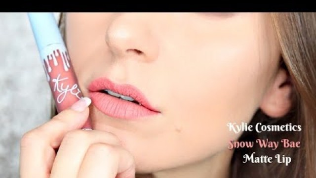 'Kylie Cosmetics Snow Way Bae Matte Liquid Lipstick'