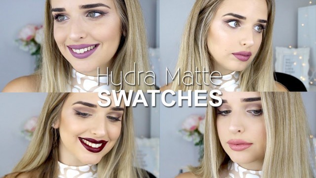 'Hydra-Matte Liquid Lipsticks by Gerard Cosmetics | Swatch & Review ♡'