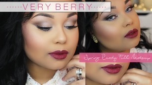 'PASSIONJONESZ | VERY BERRY SPRING MAKEUP TUTORIAL FT SO SUSAN COSMETICS'