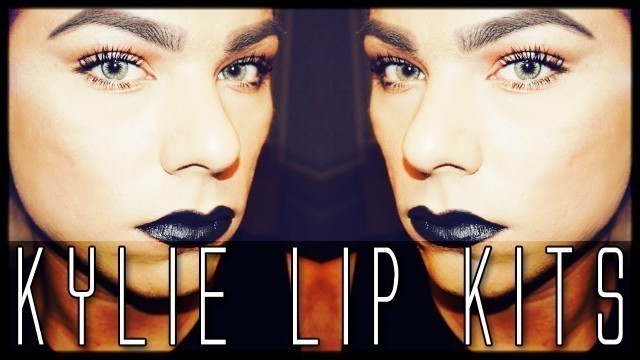 'Kylie Cosmetics Lip Kits in Kourt K/Dead Of Knight | Review'