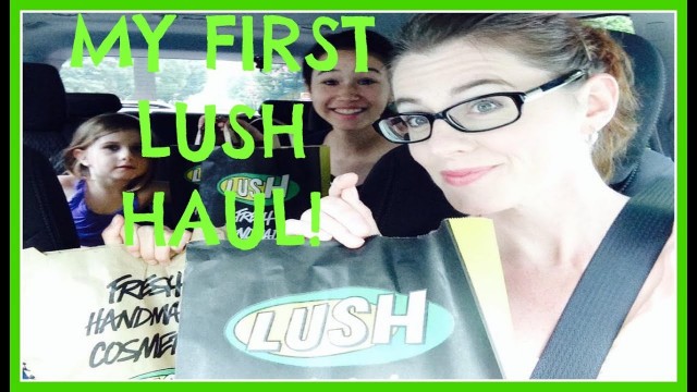 'Lush Cosmetics Haul: Bath Bombs & Ocean Salt & Masks Oh My!'