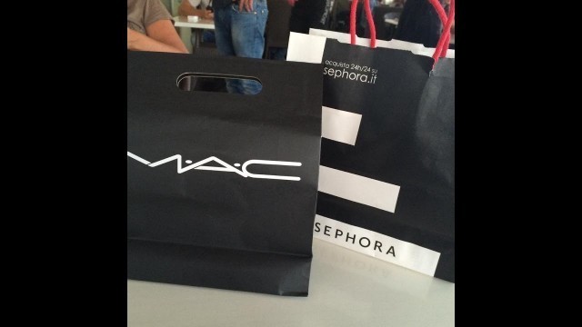 'Haul Mac e Sephora,Dinuovo!applicazione rossetto da incubo!'