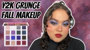 'Y2K Inspired Fall Grunge Makeup Tutorial ft. @BH Cosmetics Passion in Paris palette!'