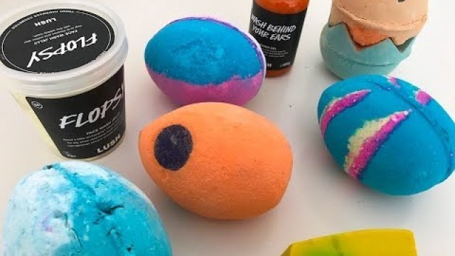 'Lush Easter Haul and Easter Egg Bath Bombs'