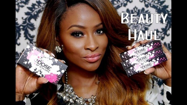 'Dose Of Colors. MAC Holiday Collection & Makeup Geek Makeup Haul'