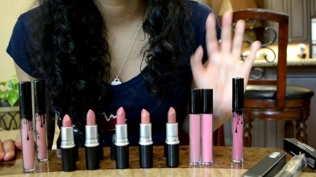 'Massive Kylie Jenner Lipkit Vs MAC Lipsticks Haul and Comparision'