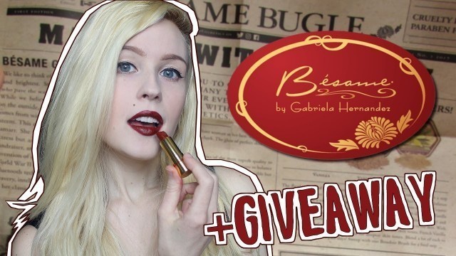 'BÉSAME COSMETICS REVIEW + SMALL GIVEAWAY!!! (Giveaway Closed)'