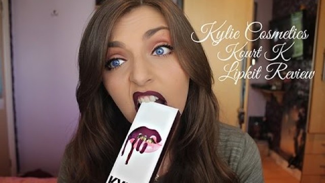 'Kylie Cosmetics Kourt K Lipkit Review | thatgirlhayley'