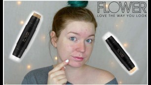 'FLOWER Beauty Pore Perfect Instant Blur Stick Foundation | Review & Wear Test'