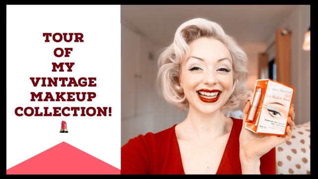 'My Vintage Makeup Collection Tour! 