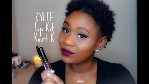 'Kylie Lip Kit Kourt K | Liv Carter'