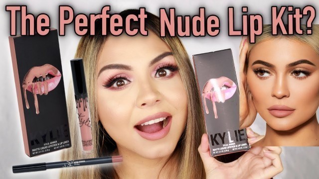 'New! KYLIE MATTE LIP KIT IN SHADE KYLIE REVIEW'