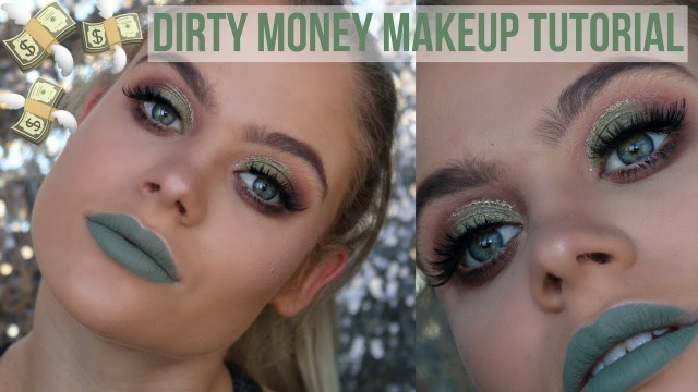 'DIRTY MONEY | JEFFREE STAR COSMETICS | Green Smokey Eye'