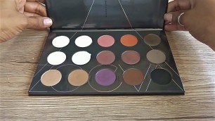 'Zoeva Warm Spectrum Eyeshadow Palette Swatches | LatteGirl'