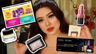 'OMG Trying Bobby Brown Products For The First Time |Bobby Brown Makeup Look |Makeup Haul'