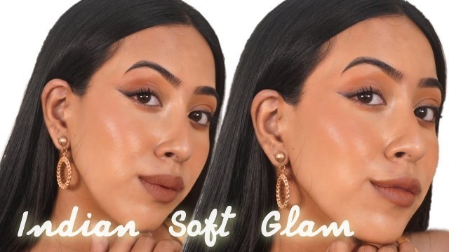 'Indian Soft Glam Makeup using SUGAR Cosmetics + GIVEAWAY'