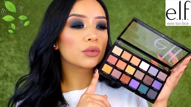 'DRUGSTORE FALL MAKEUP TUTORIAL | e.l.f OPPOSITES ATTRACT PALETTE'