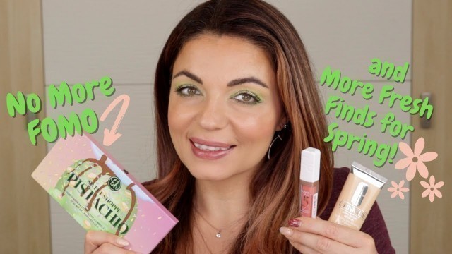 'MAKEUP THINGS FOR SPRING | Pistachio Palette BH Cosmetics (finally), and more glowy skin makeup !'