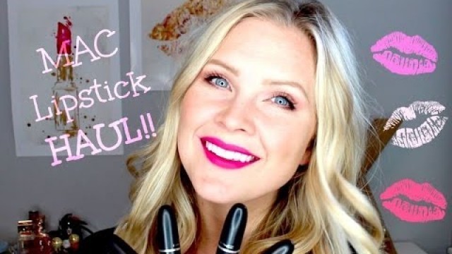 'MAC Lipstick HAUL!! Mac is Beauty & NEW Matte Collection!!'