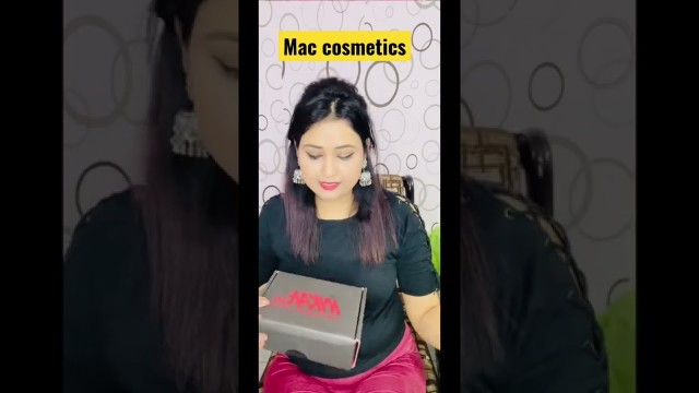 'Mac cosmetics #nykaahaul #maccosmetics #shorts #simplyabhilasha'