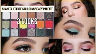 '3 Looks Using the Conspiracy Palette | Jeffree Star Cosmetics x Shane Dawson'