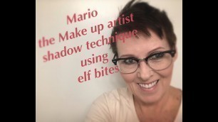 'Mario eye shadow tutorial using ELF'
